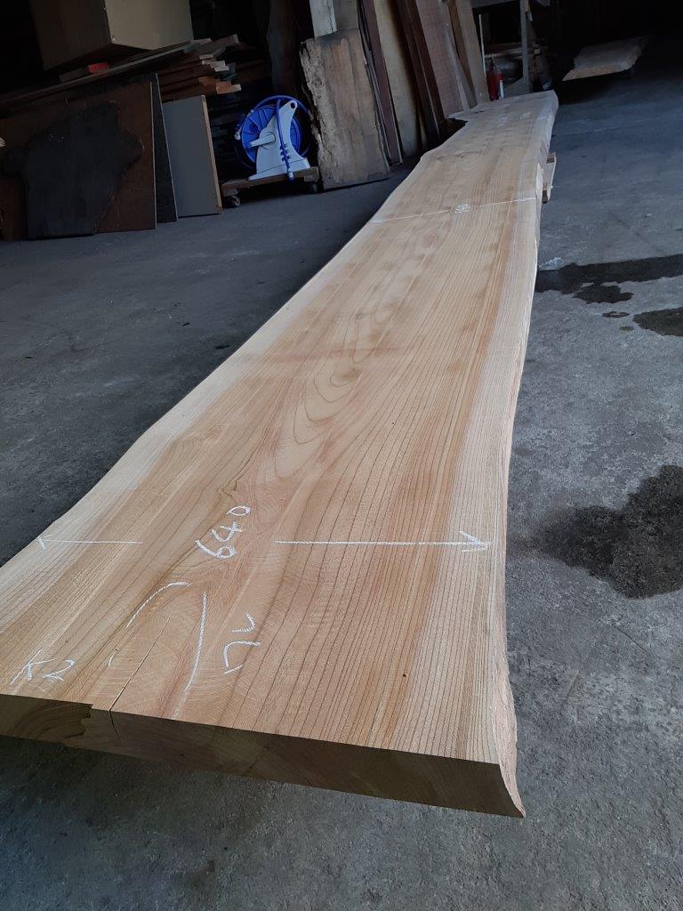 天然木 新潟工場 けやき材 一枚板 カウンター、テーブル用天板 セール 