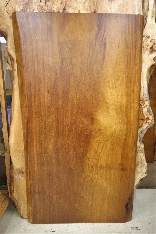 天然木 東京 新宿 東五軒町展示 モンキーポット材 一枚板 テーブル用天