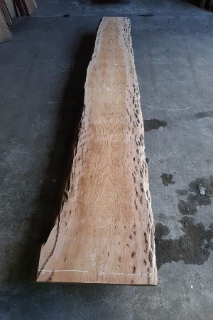 一枚板 欅（けやき・ケヤキ）粗木材　カウンター、テーブル用天板　セール￥198,000（税別） 4000 ×400~600 ~800mm
