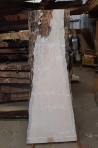 一枚板 楓（かえで、カエデ）DIY粗木材　テーブル用天板　セール￥50,000（税別） 1850 ×360~660 mm