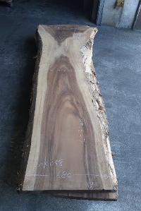 一枚板 モンキーポッドDIY粗木材　カウンター、テーブル用天板　セール￥270,000（税別） 3140 ×680~630~1100 mm