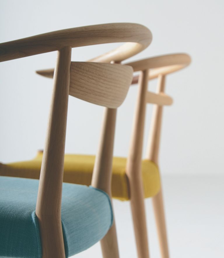 木製アームチェア オーク材 無垢材 ダイニングチェア 肘付き アームチェア オーク材 オーク無垢材