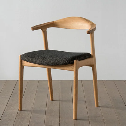 無垢材 イス 座椅子】 49×44cm – 85 Furniture