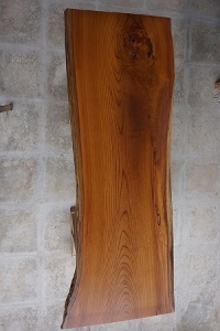 一枚板 欅（けやき・ケヤキ）材　カウンター、テーブル用天板　セール￥340,000（税別） 2220 ×820~650 ~750mm