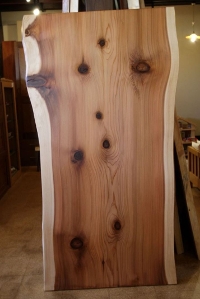 一枚板  杉材テーブル用天板　セール1785×850~960 mm