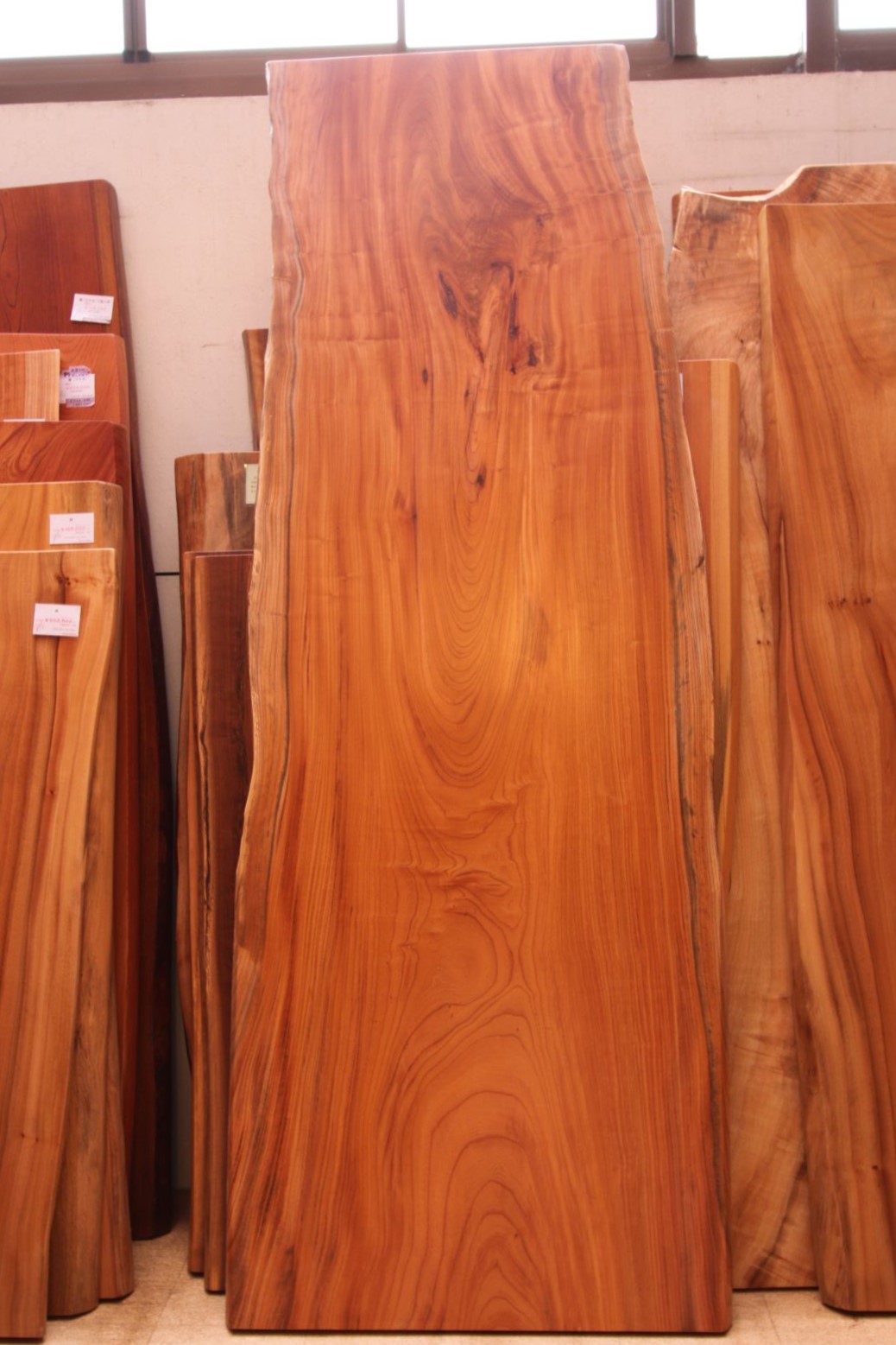 欅 無垢1枚板 けやき 無垢材 テーブル 天板のみ 神奈川県 海老名店展示 一枚板 欅(けやき・ケヤキ)材 テーブル用