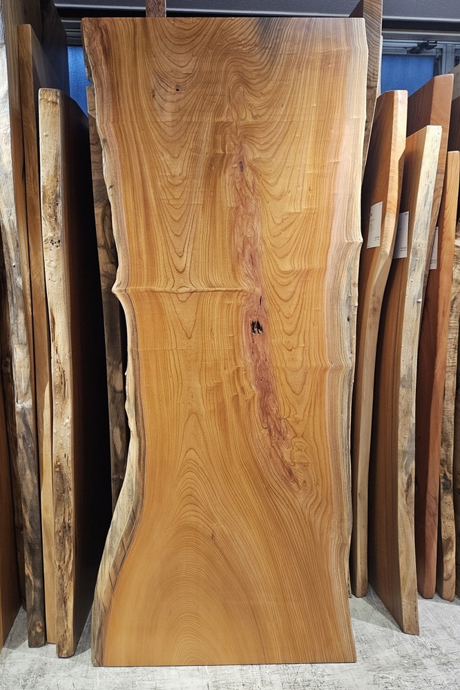 ※専用出品T5179☆展示品☆最高級☆ケヤキ欅無垢材☆一枚板座卓☆リテーブル 欅(ケヤキ)座卓