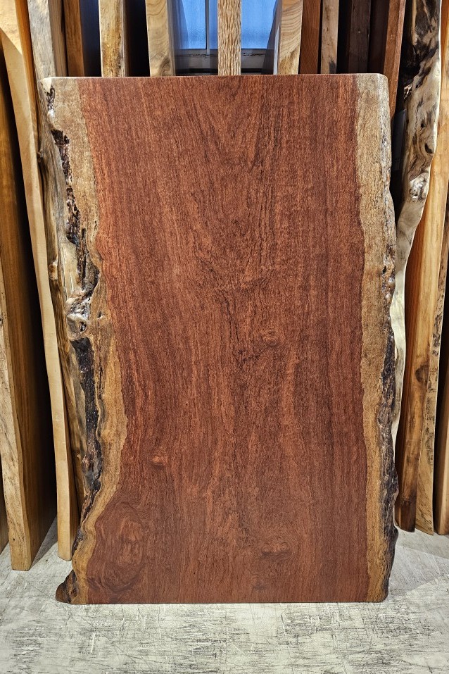 一枚板 アフリカンローズ材 テーブル用天板 1660×850～1080 mm 一枚板