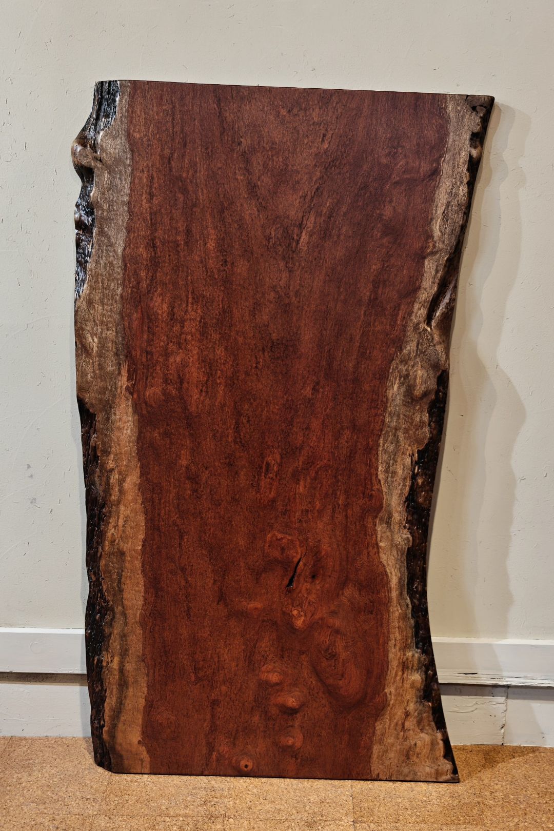 神奈川県 海老名店展示 一枚板 アフリカンローズ材 テーブル用天板