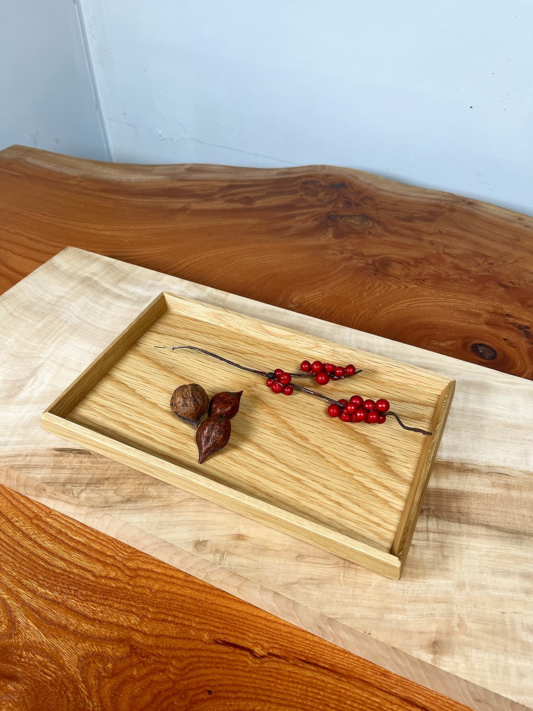 なら材 カフェトレーS 一枚板テーブル・無垢材家具の祭り屋
