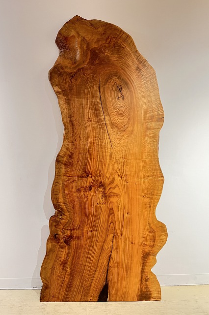 神奈川県 海老名店展示 一枚板 水目桜材 テーブル用天板 セール｜一枚