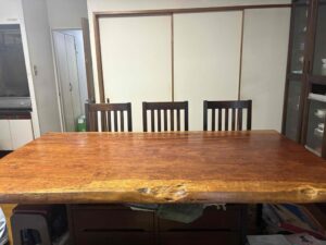 アフリカンローズ ダイニングテーブル